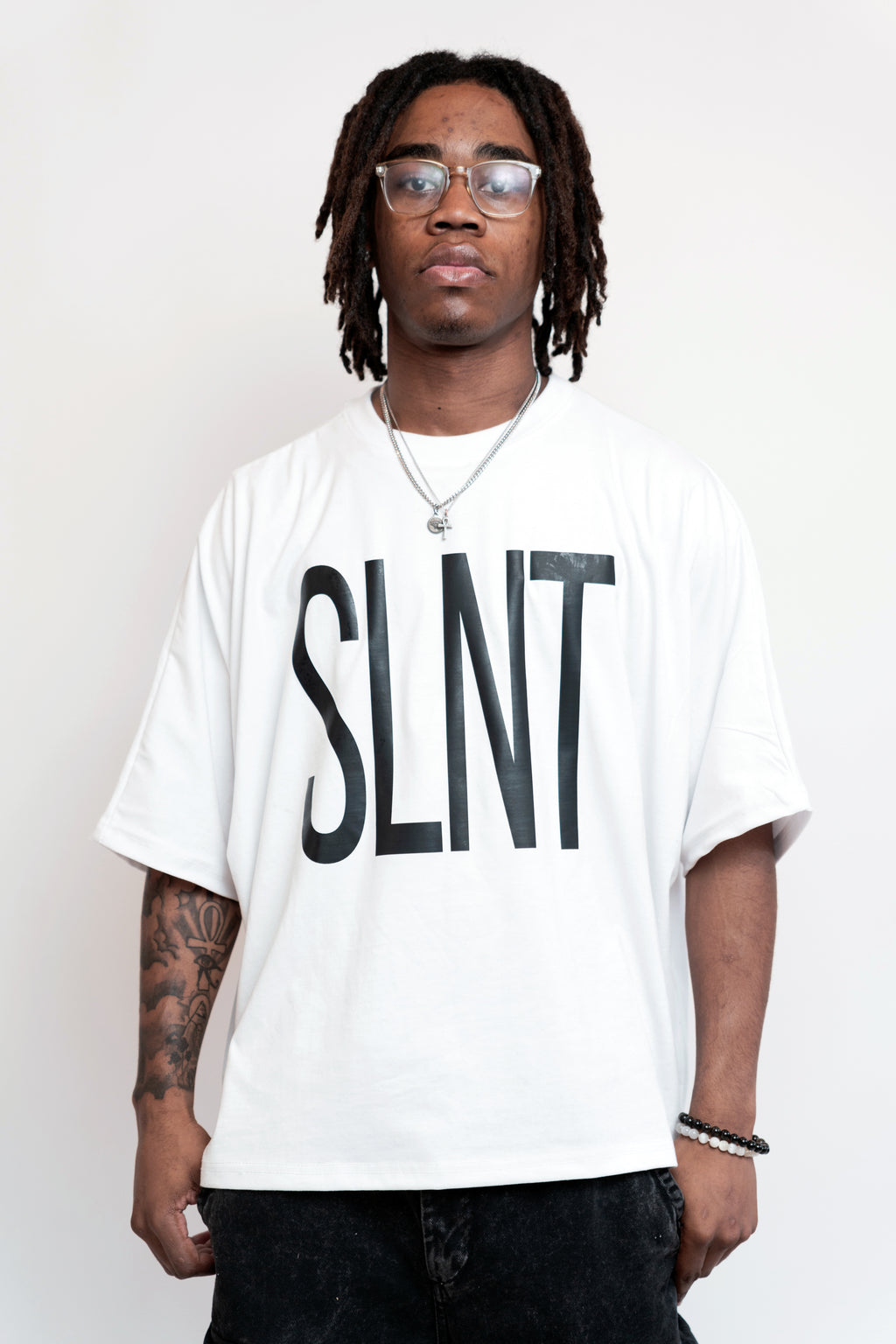 SLNT 2 Panel Boxy Tee