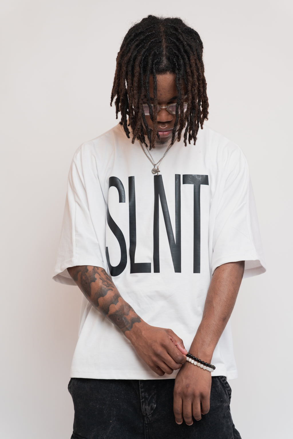 SLNT 2 Panel Boxy Tee