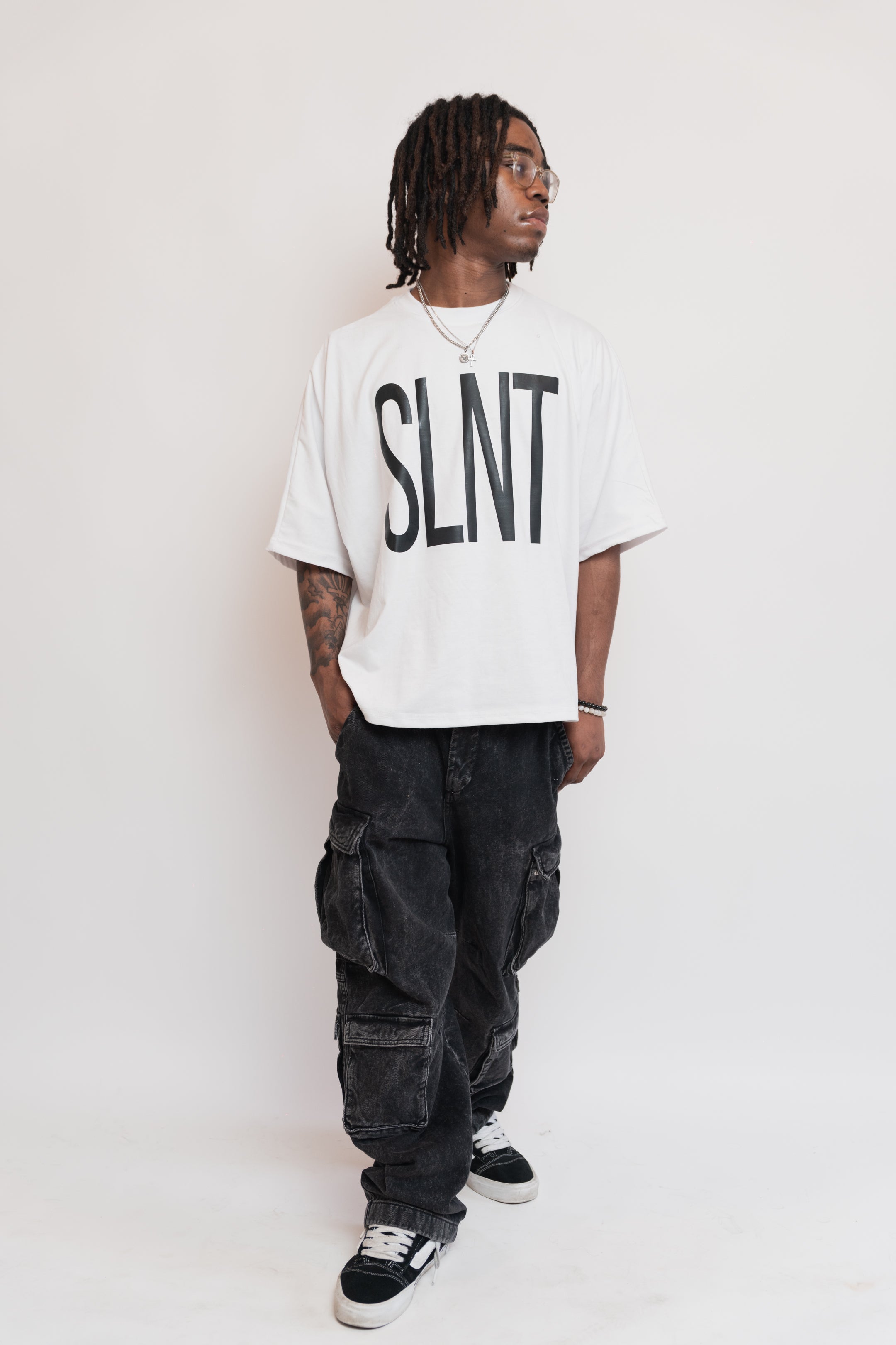 SLNT 2 Panel Boxy Tee